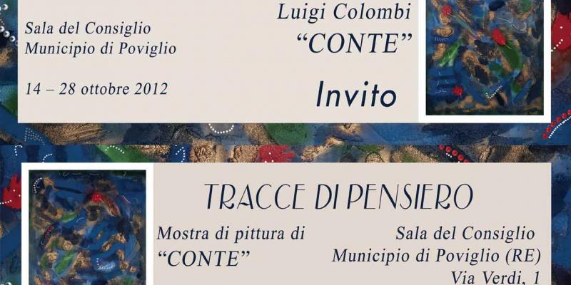 Luigi Colombo Conte - Tracce di pensiero