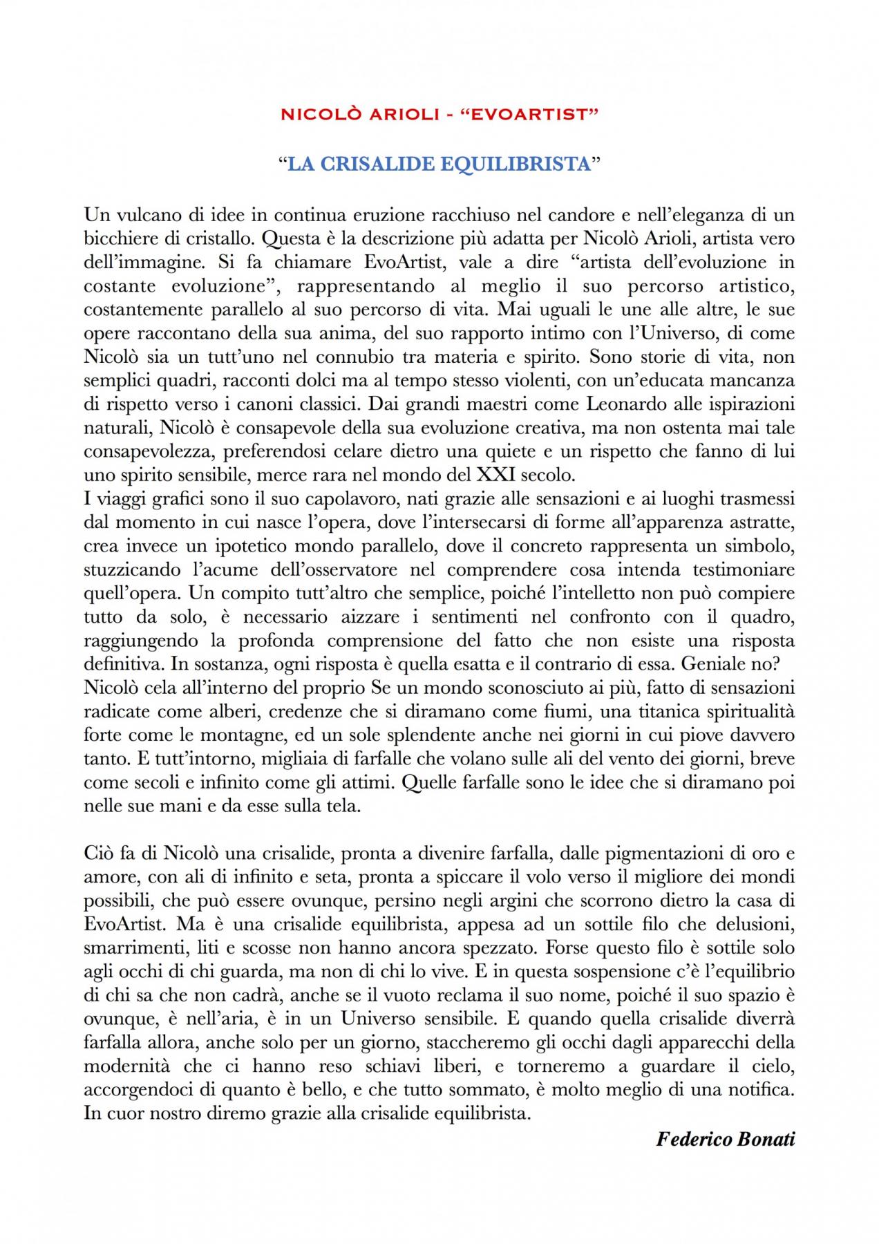 "La Crisalide Equilibrista"