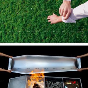 Performance, distribuzione dei pezzi dell'ultimo lavoro ECO G-BLOCK, di Germano Serafini